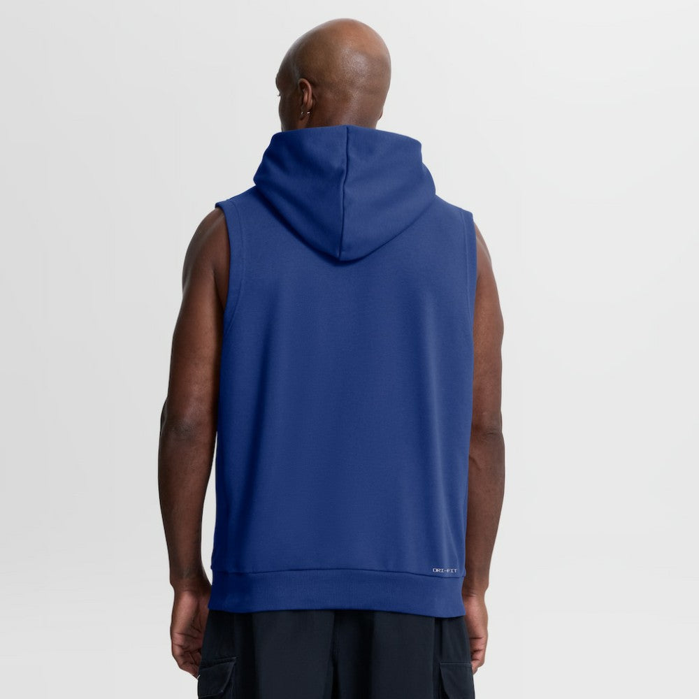 New York Mets Authentic Collection Standard Issue Dri-FIT Sleeveless Hoodie Royal | Nike