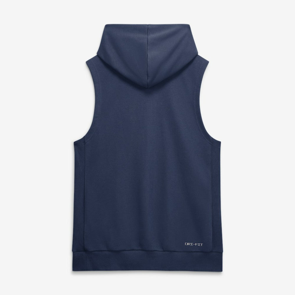 Seattle Mariners Authentic Collection Standard Issue Dri-FIT Sleeveless Hoodie Navy | Nike