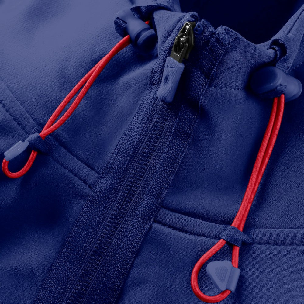 Texas Rangers Authentic Collection Raglan Therma-FIT Full-Zip Hooded Jacket Royal | Nike