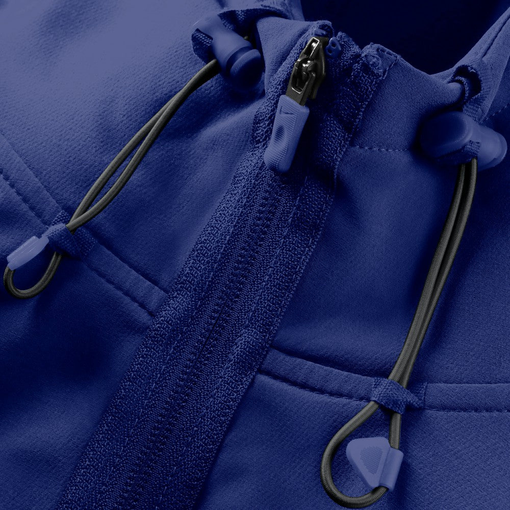 Los Angeles Dodgers Authentic Collection Raglan Therma-FIT Full-Zip Hooded Jacket Royal | Nike