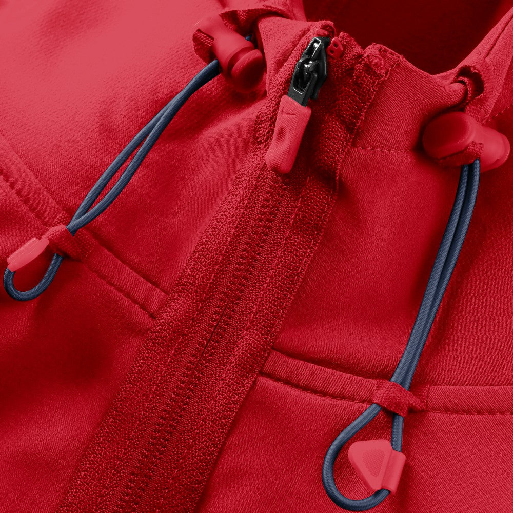 Los Angeles Angels Authentic Collection Raglan Therma-FIT Full-Zip Hooded Jacket Red | Nike