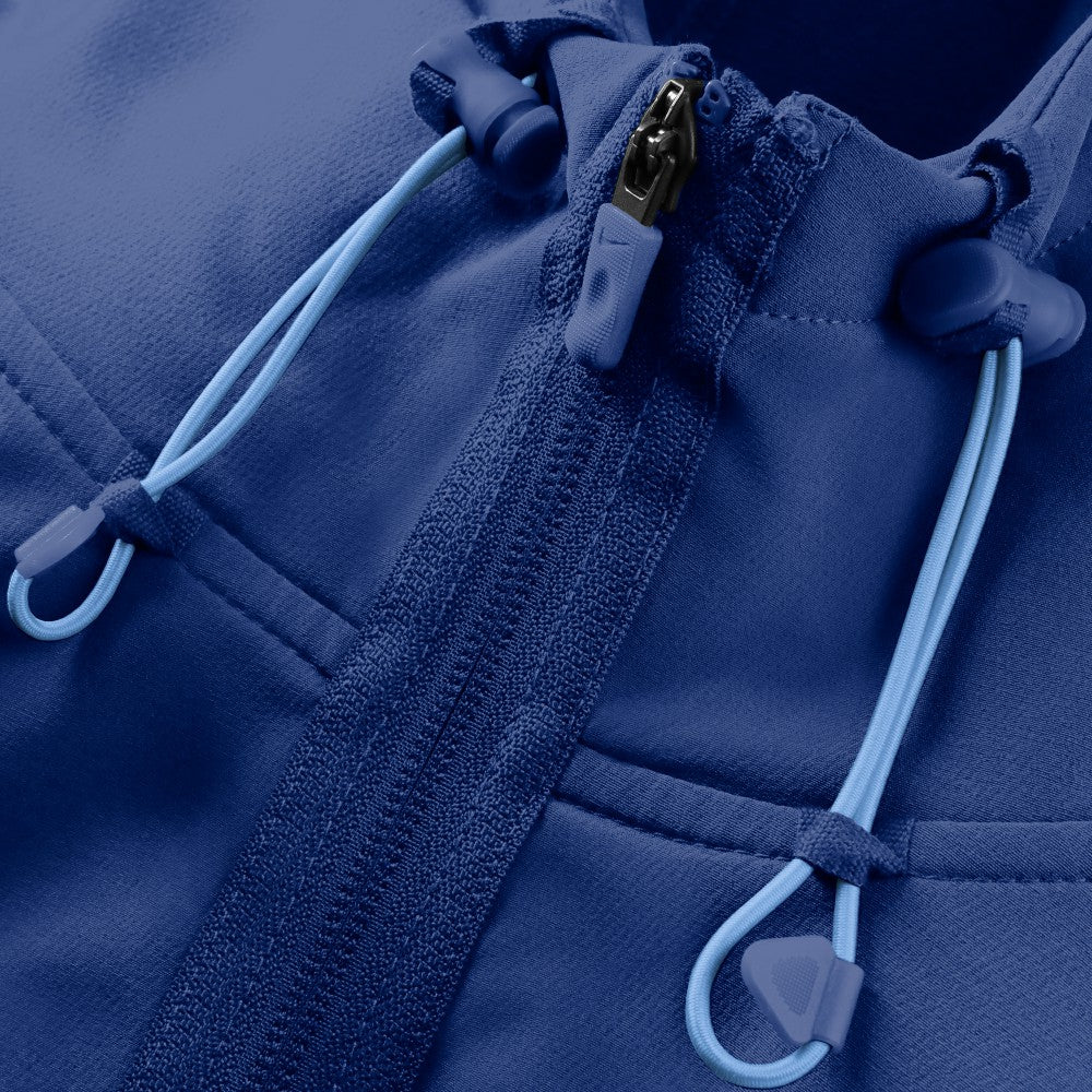 Kansas City Royals Authentic Collection Raglan Therma-FIT Full-Zip Hooded Jacket Royal | Nike