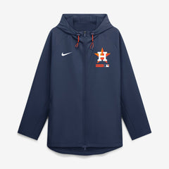 Houston Astros Authentic Collection Raglan Therma-FIT Full-Zip Hooded Jacket Navy | Nike
