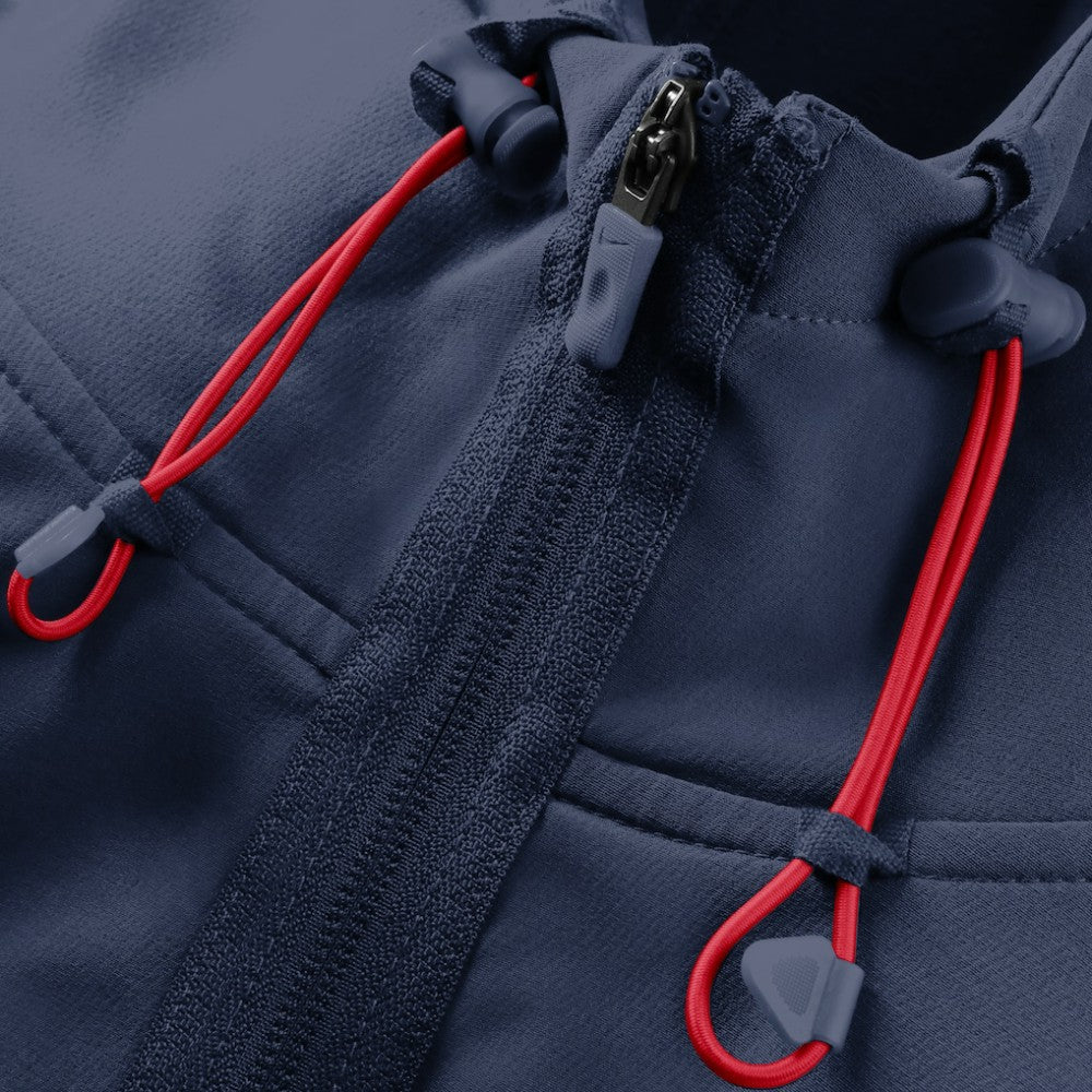 Boston Red Sox Authentic Collection Raglan Therma-FIT Full-Zip Hooded Jacket Navy | Nike