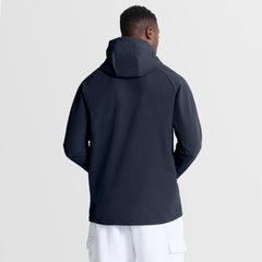 Atlanta Braves Authentic Collection Raglan Therma-FIT Full-Zip Hooded Jacket Blue | Nike