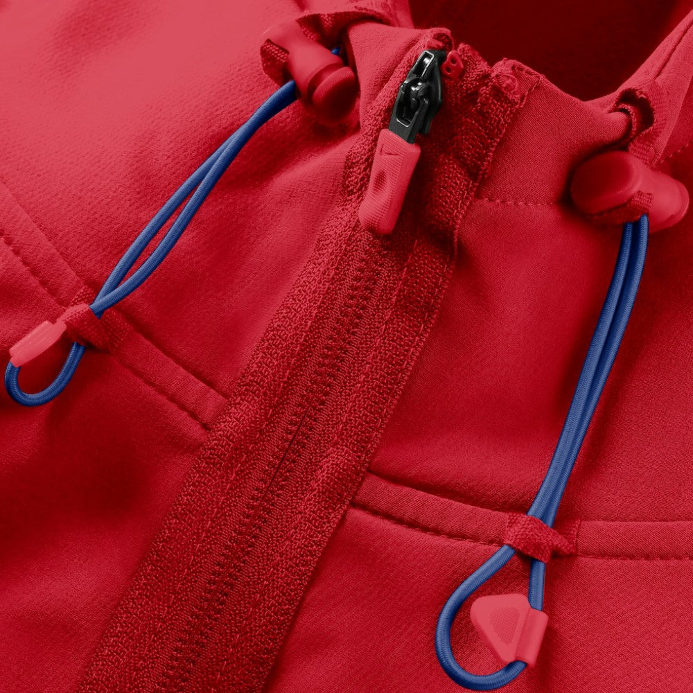 Philadelphia Phillies Authentic Collection Raglan Therma-FIT Full-Zip Hooded Jacket Red | Nike