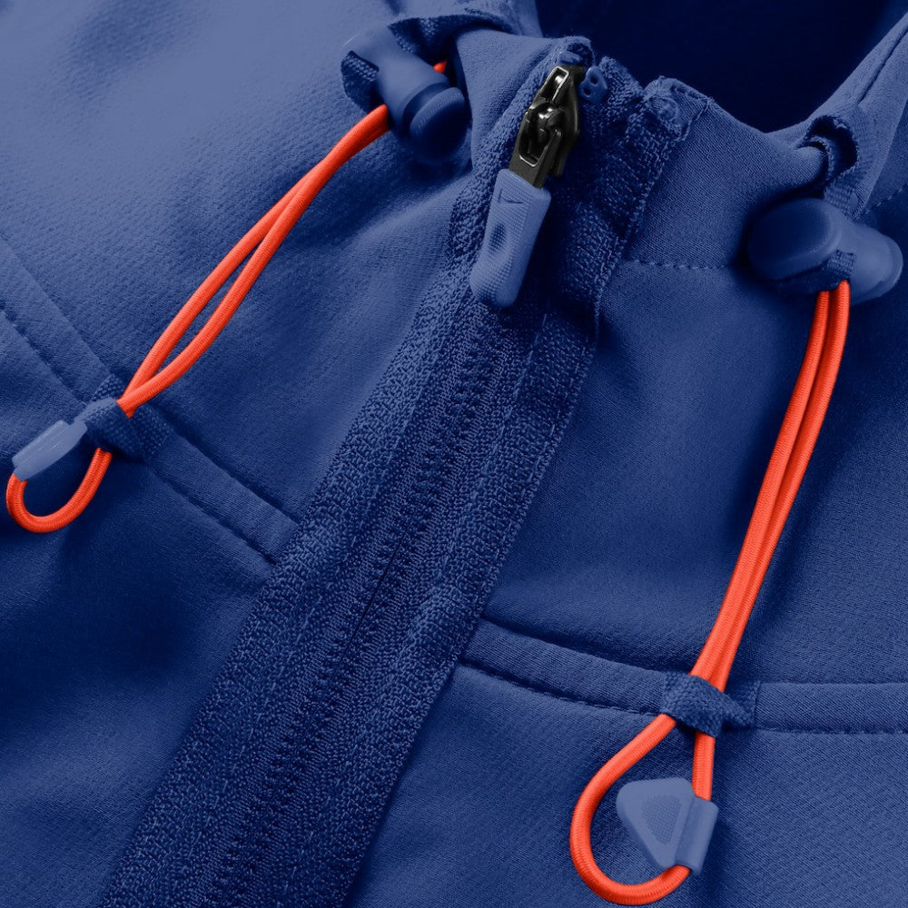 New York Mets Authentic Collection Raglan Therma-FIT Full-Zip Hooded Jacket Royal | Nike