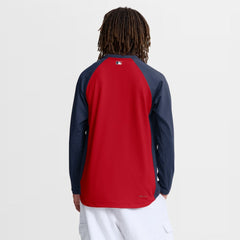 Boston Red Sox Authentic Collection Raglan Dri-FIT Sweatshirt Red | Nike