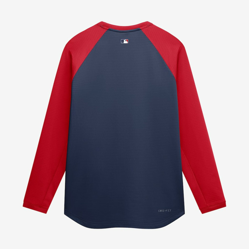 St. Louis Cardinals Authentic Collection Raglan Dri-FIT Sweatshirt Navy | Nike