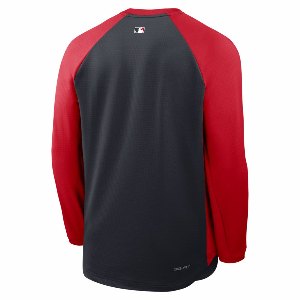 Washington Nationals Authentic Collection Raglan Dri-FIT Sweatshirt Navy | Nike