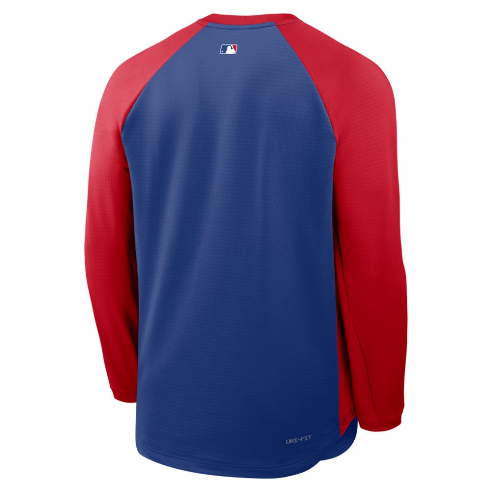 Philadelphia Phillies Authentic Collection Raglan Dri-FIT Sweatshirt Royal | Nike