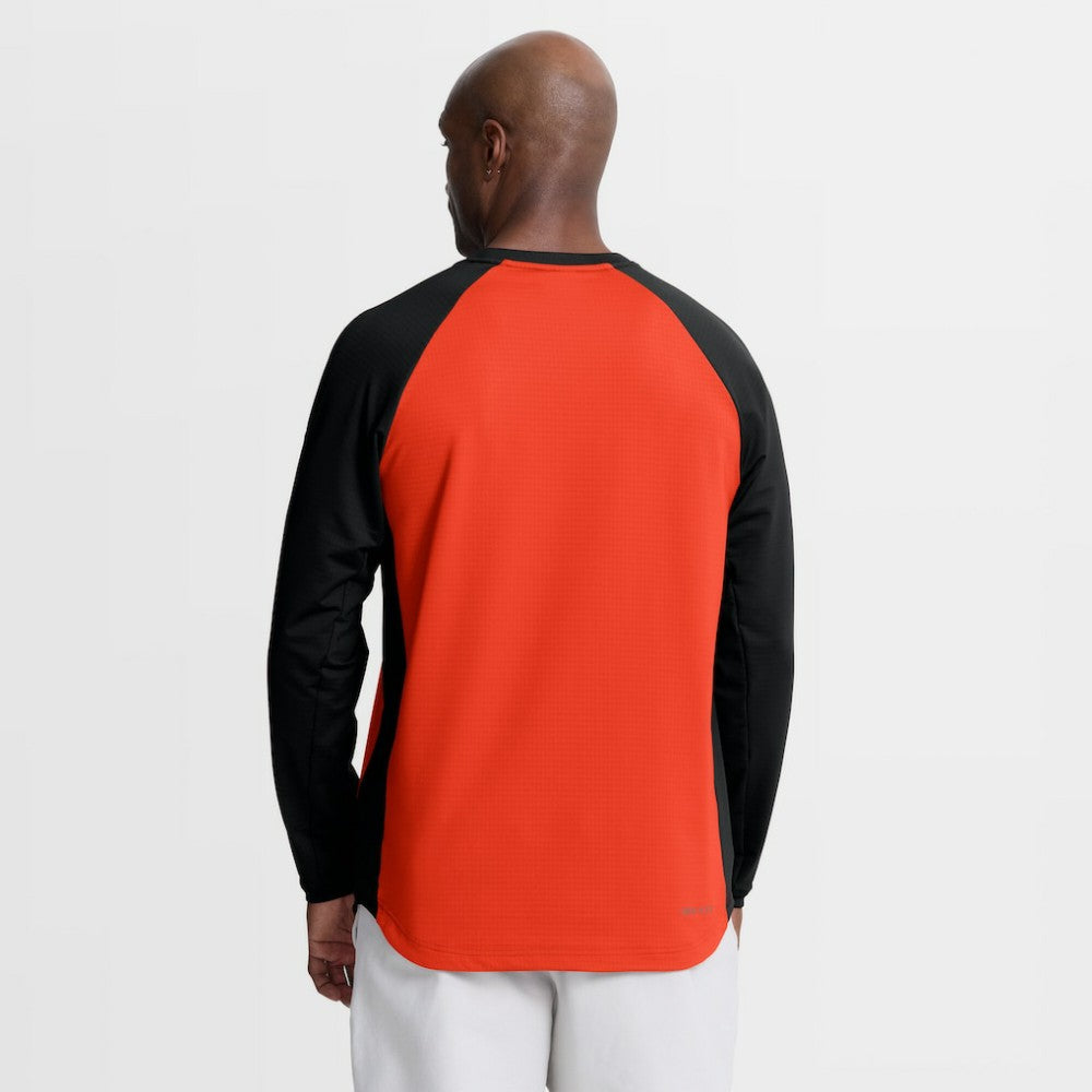 San Francisco Giants Authentic Collection Raglan Dri-FIT Sweatshirt Orange | Nike