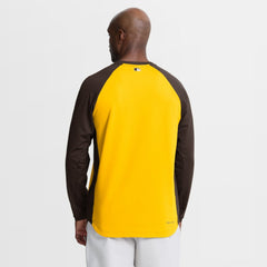 San Diego Padres Authentic Collection Raglan Dri-FIT Sweatshirt Gold | Nike