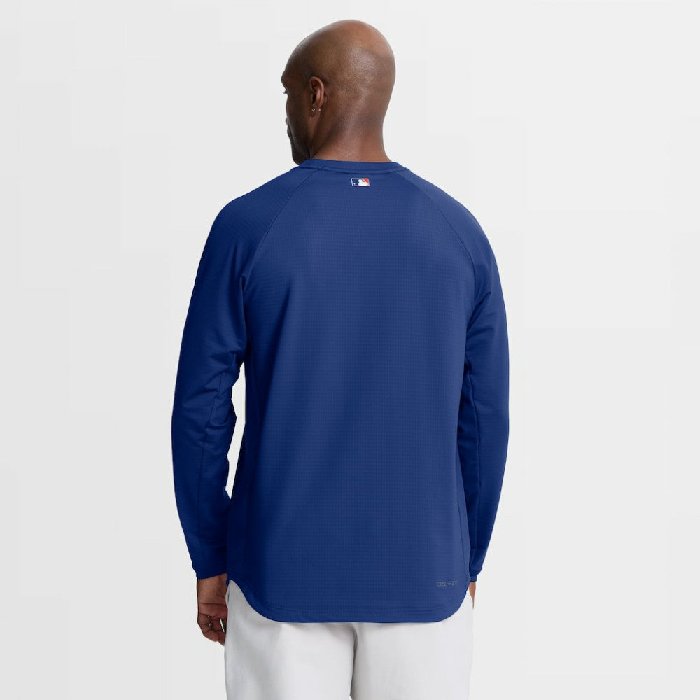 New York Mets Authentic Collection Raglan Dri-FIT Sweatshirt Royal | Nike