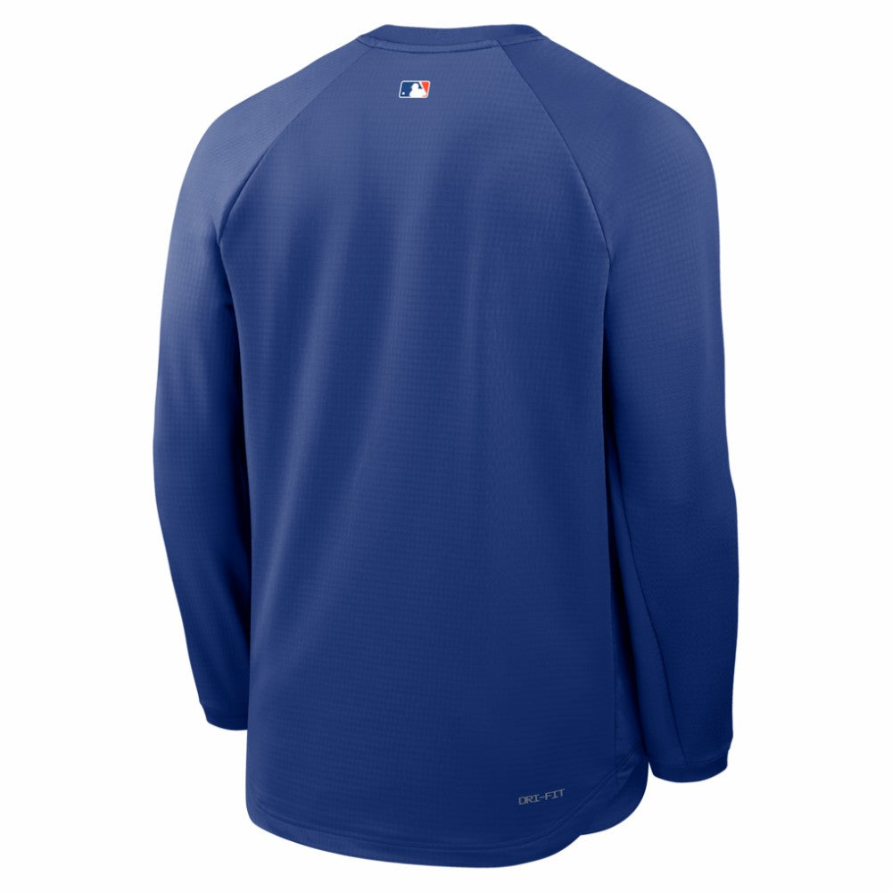 New York Mets Authentic Collection Raglan Dri-FIT Sweatshirt Royal | Nike