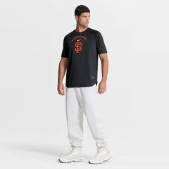 San Francisco Giants Authentic Collection Batting Practice Pre-Game Raglan Dri-FIT Top Black | Nike