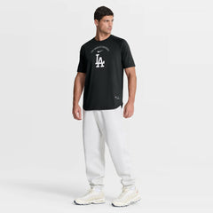 Los Angeles Dodgers Authentic Collection Batting Practice Pre-Game Raglan Dri-FIT Top Black | Nike