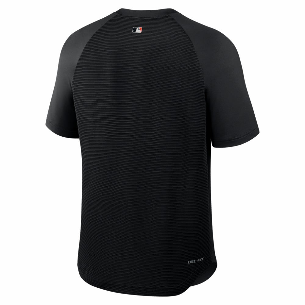 Baltimore Orioles Authentic Collection Batting Practice Pre-Game Raglan Dri-FIT Top Black | Nike