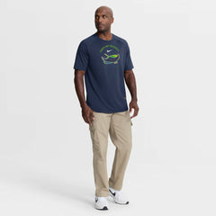 Tampa Bay Rays Authentic Collection Batting Practice Pre-Game Raglan Dri-FIT Top Navy | Nike