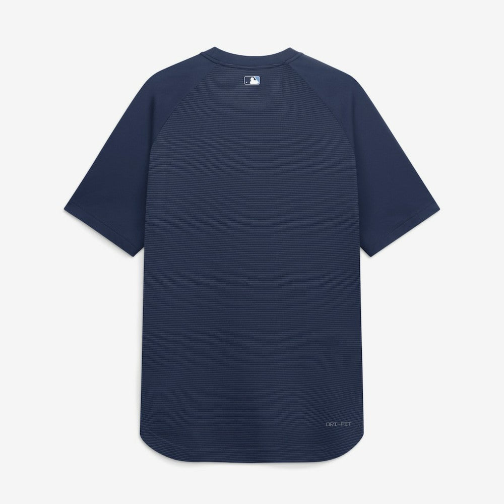 Tampa Bay Rays Authentic Collection Batting Practice Pre-Game Raglan Dri-FIT Top Navy | Nike