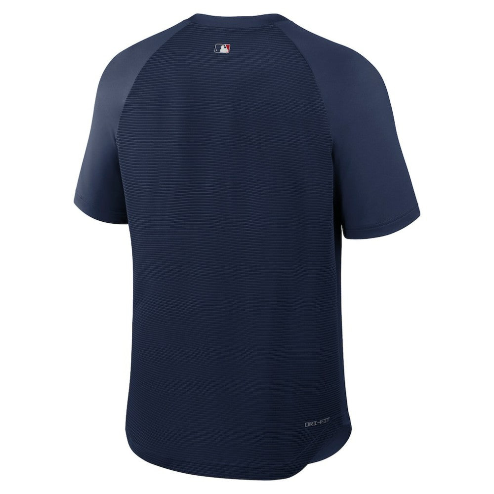 Boston Red Sox Authentic Collection Batting Practice Pre-Game Raglan Dri-FIT Top Navy | Nike