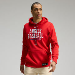 Los Angeles Angels Authentic Collection Therma-FIT Hoodie Red | Nike