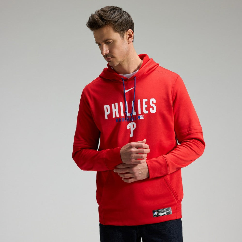 Philadelphia Phillies Authentic Collection Therma-FIT Hoodie Red | Nike