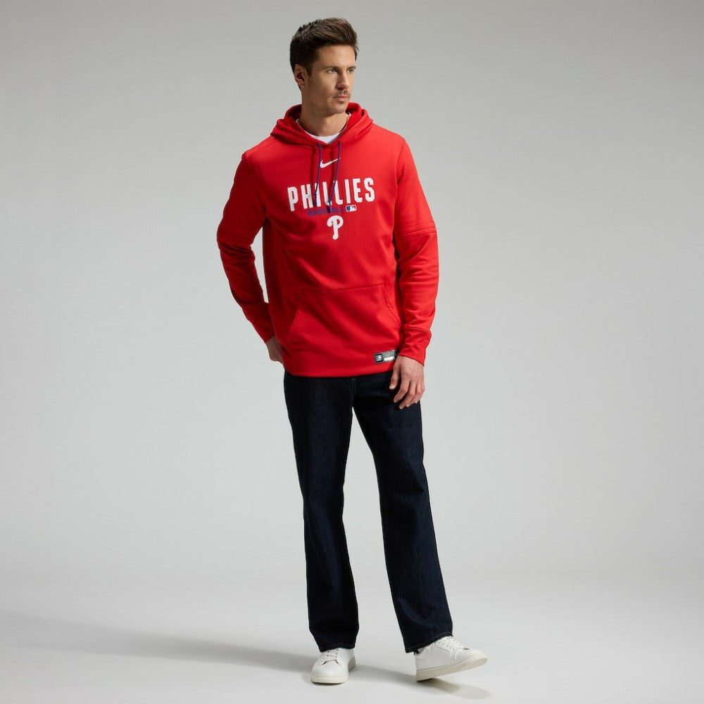 Philadelphia Phillies Authentic Collection Therma-FIT Hoodie Red | Nike