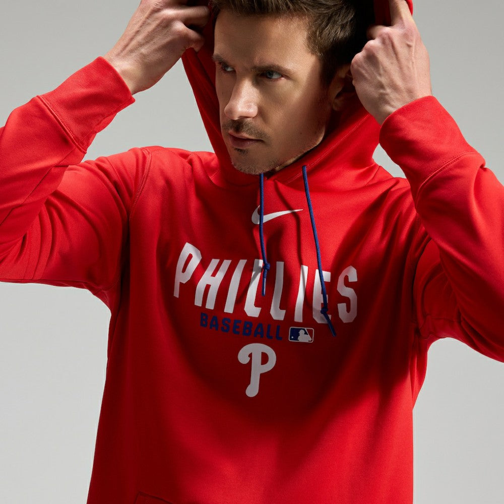 Philadelphia Phillies Authentic Collection Therma-FIT Hoodie Red | Nike