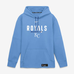 Kansas City Royals Authentic Collection Therma-FIT Hoodie Light Blue | Nike
