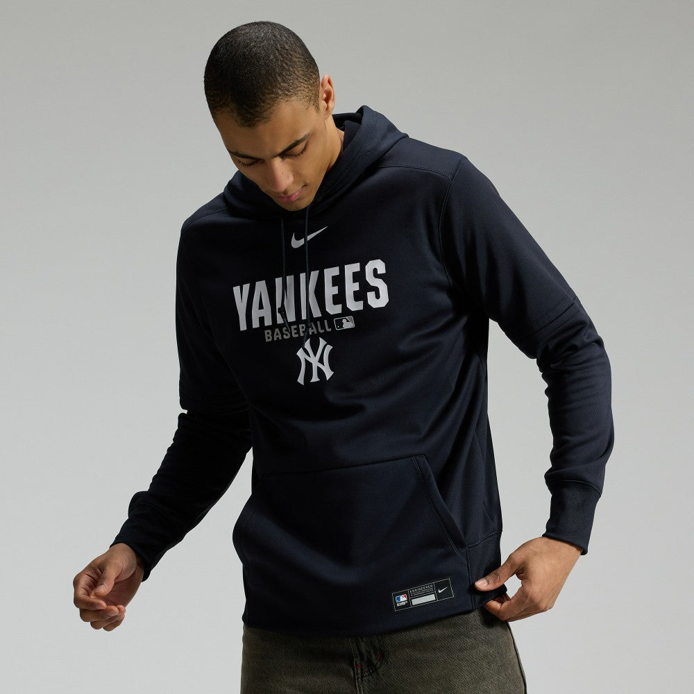 New York Yankees Authentic Collection Therma-FIT Hoodie Navy | Nike