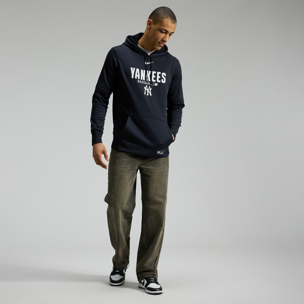 New York Yankees Authentic Collection Therma-FIT Hoodie Navy | Nike