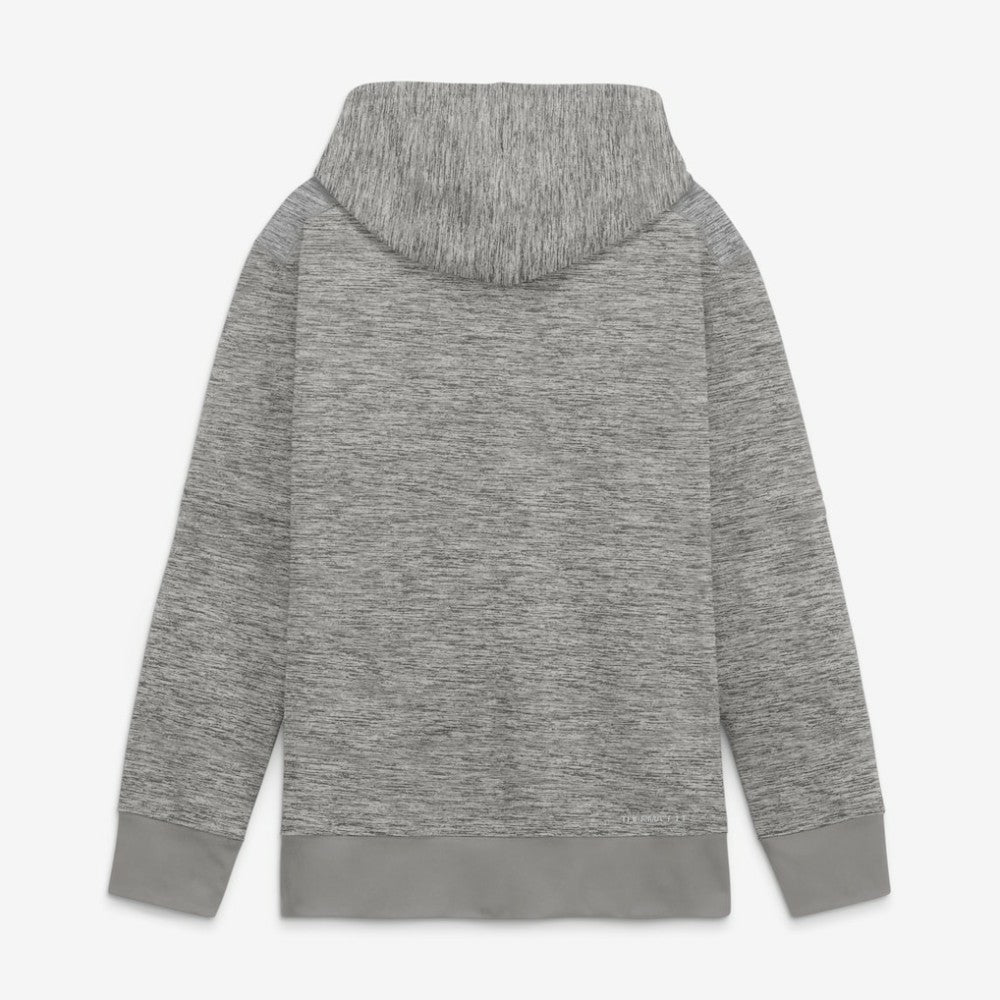 New York Yankees Authentic Collection Therma-FIT Hoodie Heather Charcoal | Nike