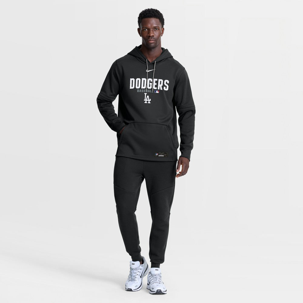 Los Angeles Dodgers Authentic Collection Therma-FIT Hoodie Black | Nike
