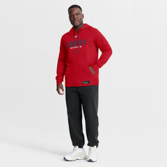 Atlanta Braves Authentic Collection Therma-FIT Hoodie Red | Nike