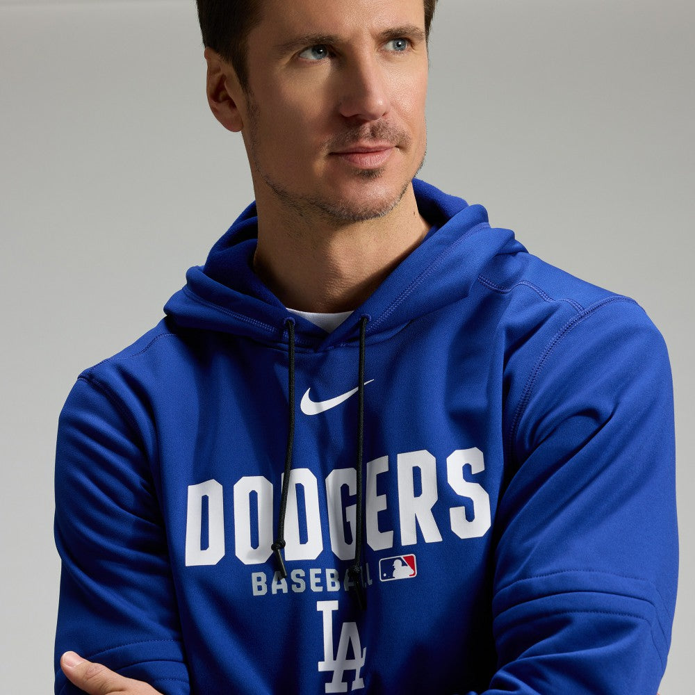 Los Angeles Dodgers Authentic Collection Therma-FIT Hoodie Royal | Nike