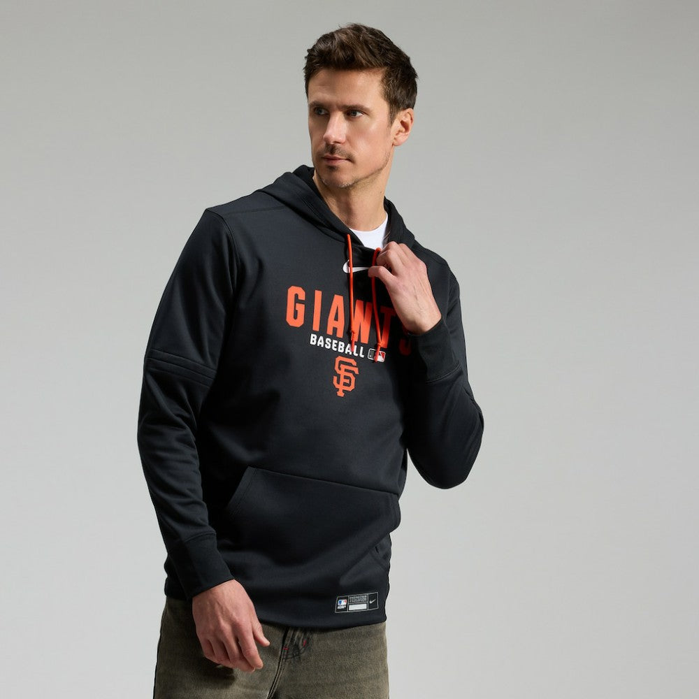 San Francisco Giants Authentic Collection Therma-FIT Hoodie Black | Nike