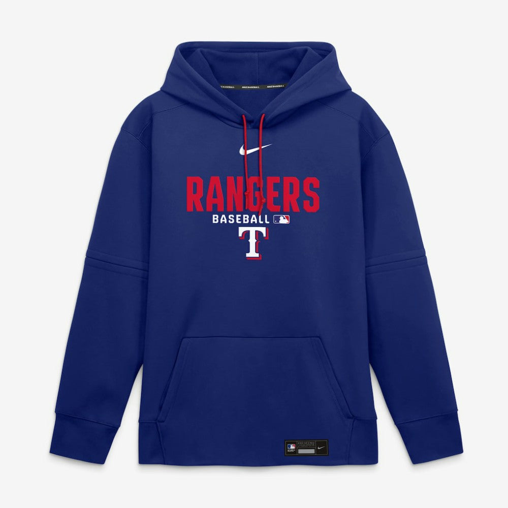 Texas Rangers Authentic Collection Therma-FIT Hoodie Royal | Nike