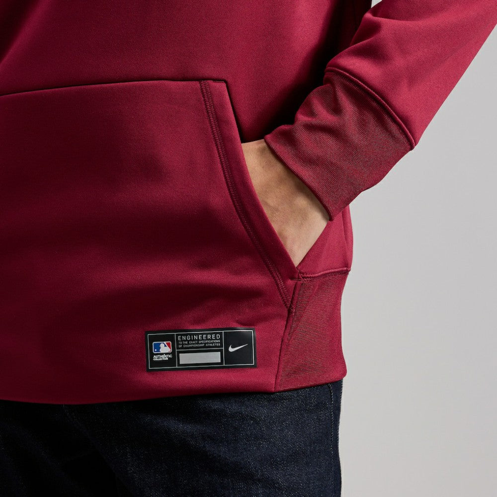 Philadelphia Phillies Authentic Collection Therma-FIT Hoodie Burgundy | Nike