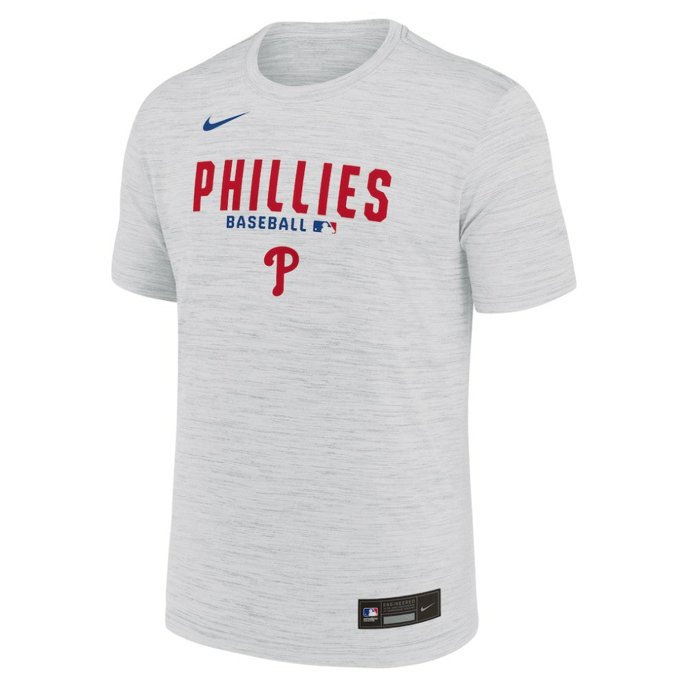 Philadelphia Phillies Authentic Collection Velocity Dri-FIT T-Shirt White | Nike