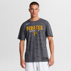 Pittsburgh Pirates Authentic Collection Velocity Dri-FIT T-Shirt Black | Nike