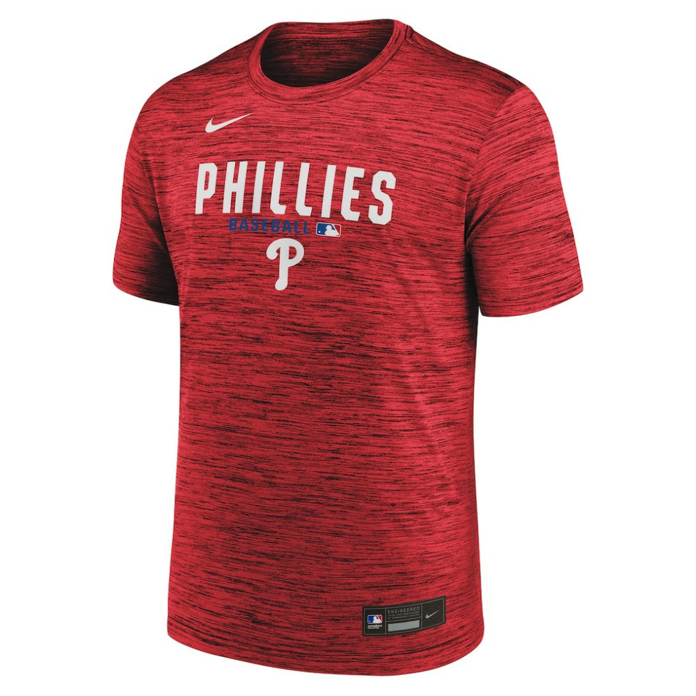 Philadelphia Phillies Authentic Collection Velocity Dri-FIT T-Shirt Red | Nike