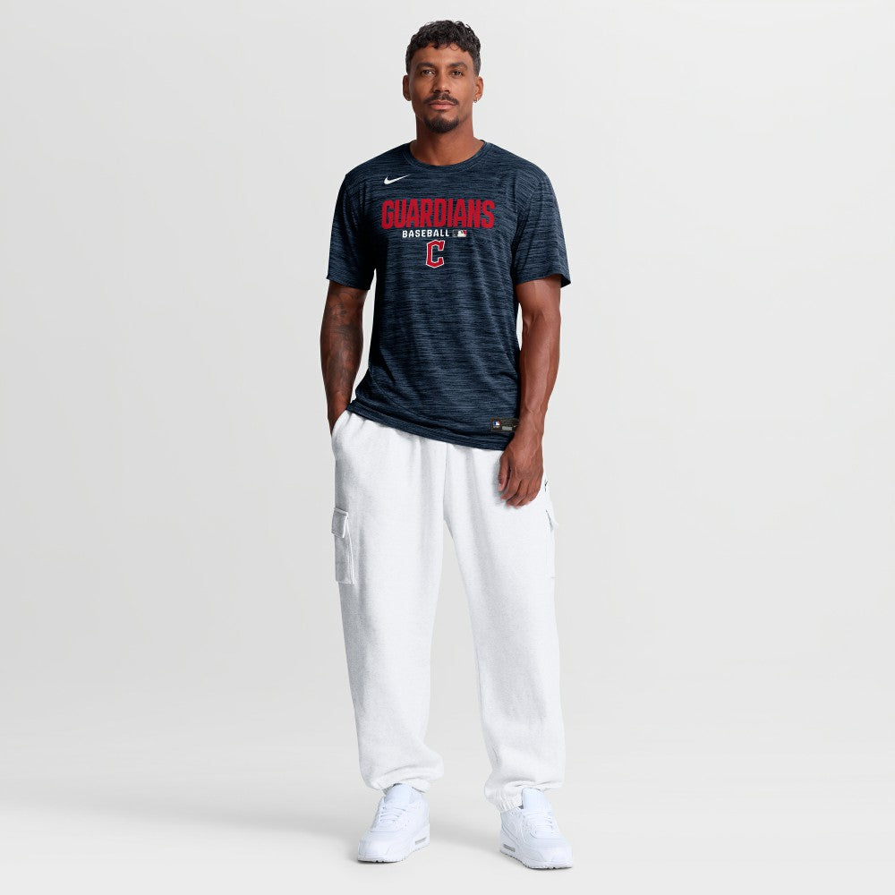 Cleveland Guardians Authentic Collection Velocity Dri-FIT T-Shirt Navy | Nike