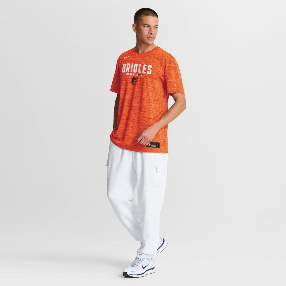 Baltimore Orioles Authentic Collection Velocity Dri-FIT T-Shirt Orange | Nike