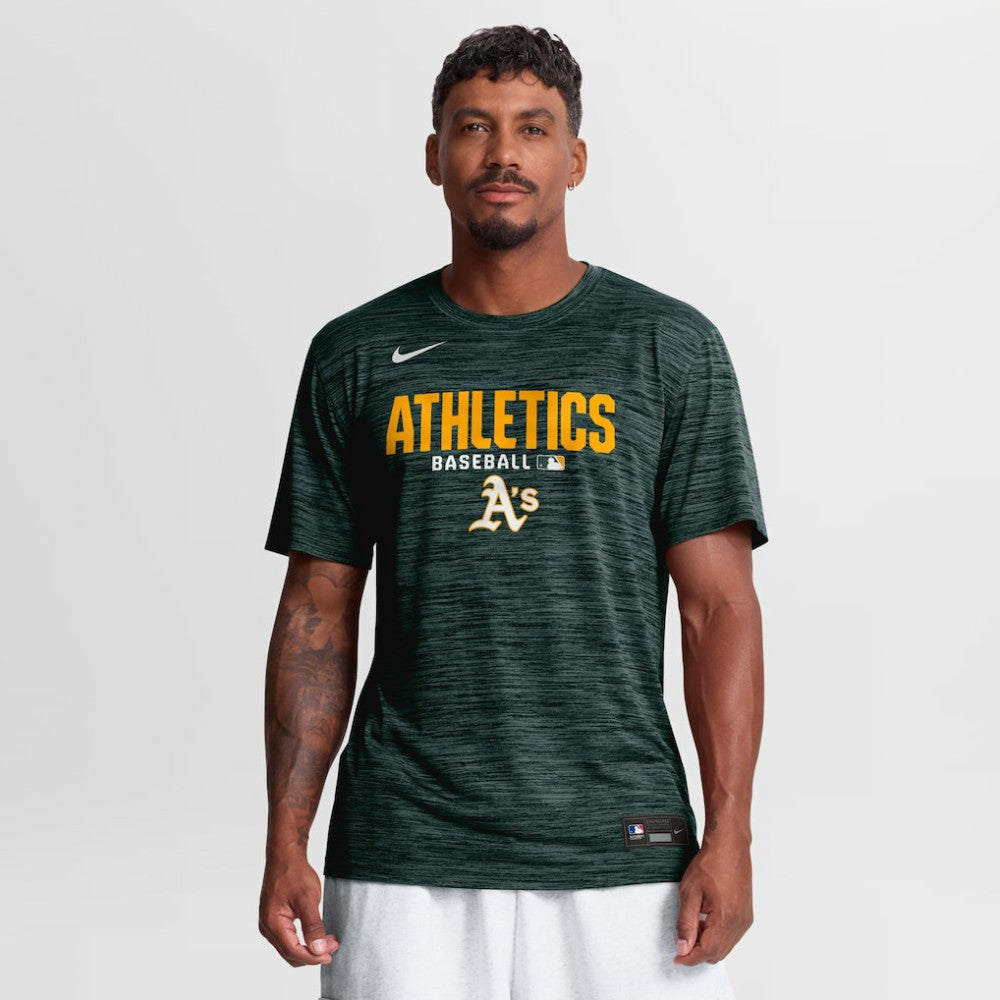 Athletics Authentic Collection Velocity Dri-FIT T-Shirt Green | Nike