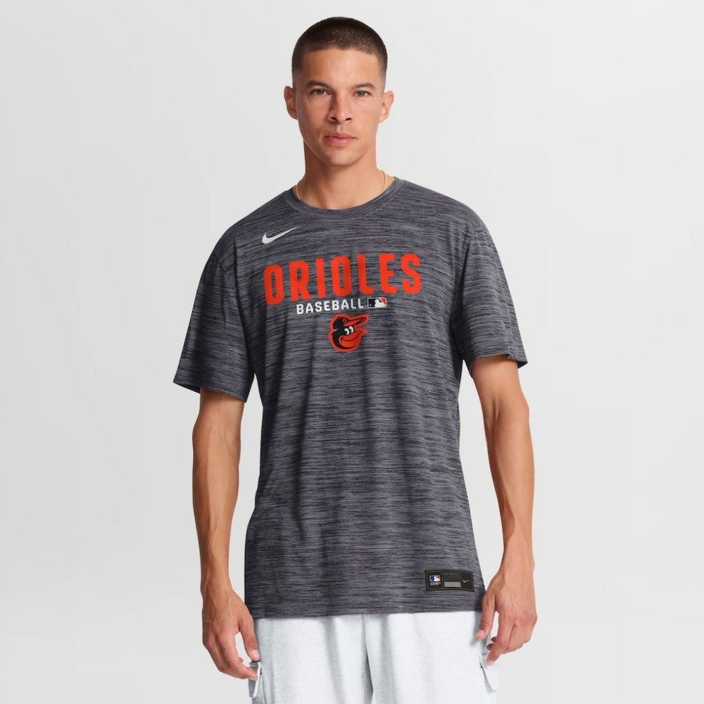 Baltimore Orioles Authentic Collection Velocity Dri-FIT T-Shirt Black | Nike