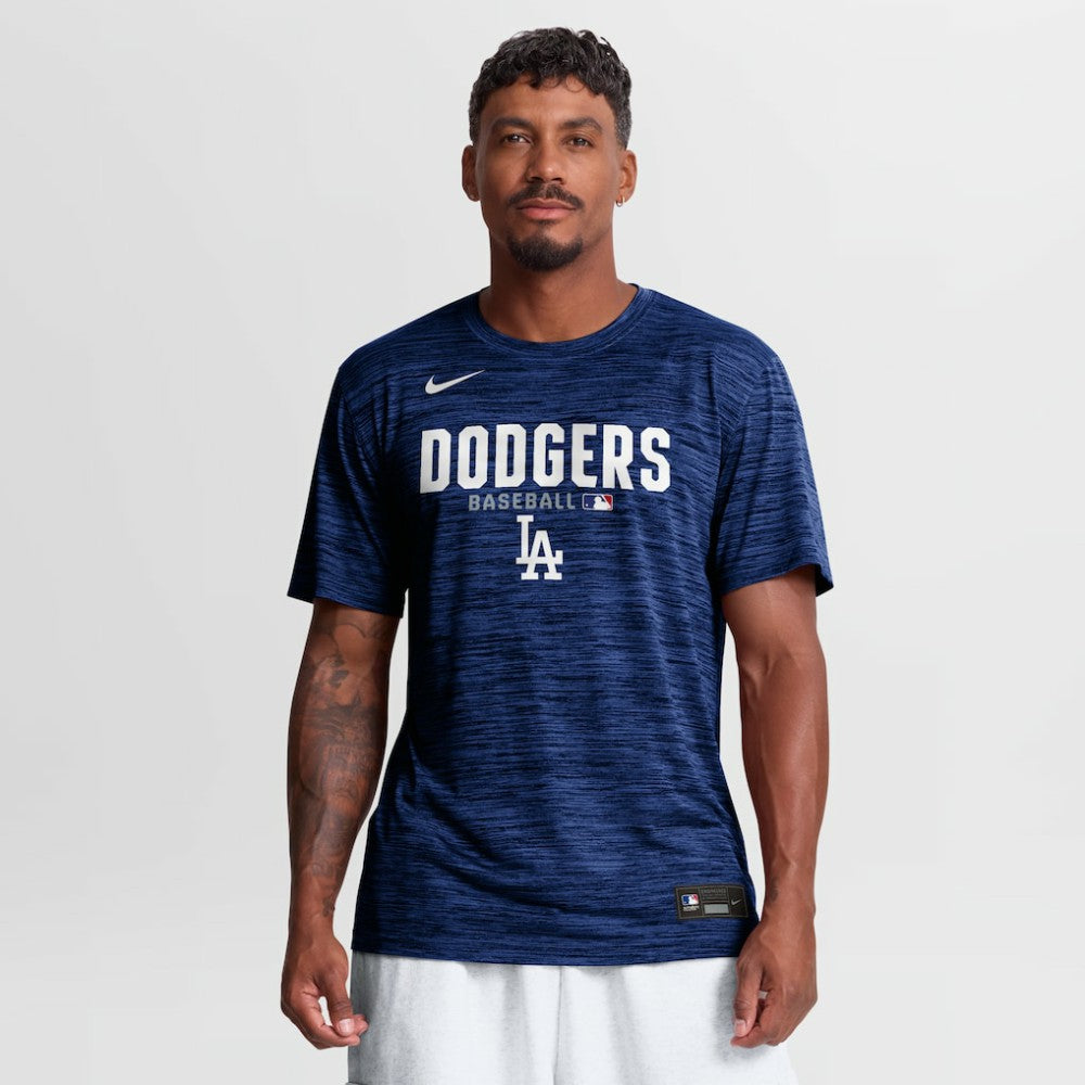 Los Angeles Dodgers Authentic Collection Velocity Dri-FIT T-Shirt Royal | Nike