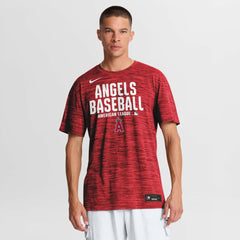 Los Angeles Angels Authentic Collection Velocity Dri-FIT T-Shirt Red | Nike