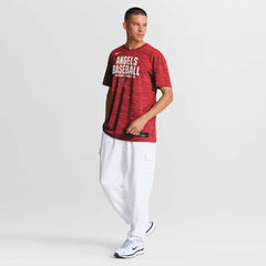 Los Angeles Angels Authentic Collection Velocity Dri-FIT T-Shirt Red | Nike