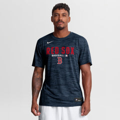 Boston Red Sox Authentic Collection Velocity Dri-FIT T-Shirt Navy | Nike